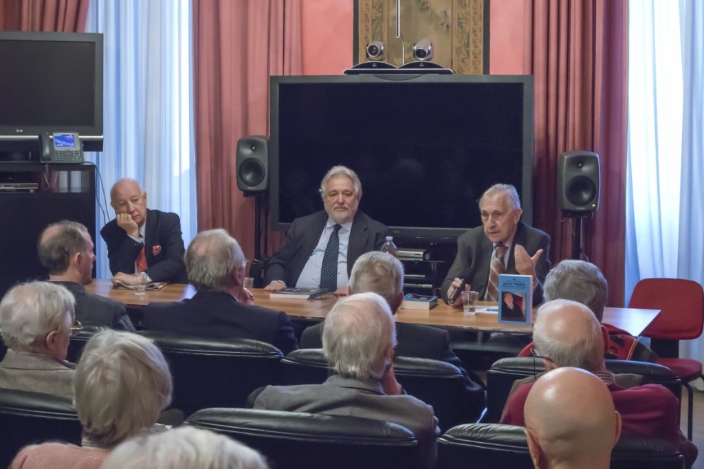 Giorgio Rosso Cicogna presenta a Roma il suo libro, "Oltre Trieste" storie di famiglia e di vita vissuta (un secolo attraverso molte frontiere)